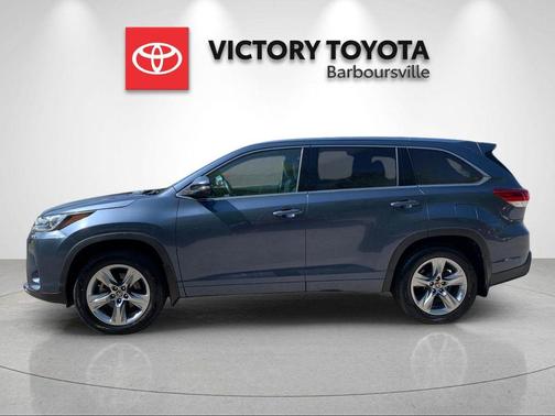 Shoreline Blue Pearl 2019 Toyota Highlander Limited
