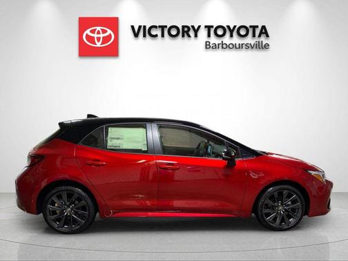 Red 2026 Toyota Corolla XSE