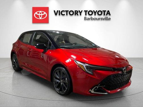Red 2026 Toyota Corolla XSE