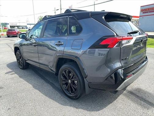 Magnetic Gray Metallic/Midnight Black Metallic 2024 Toyota RAV4 Hybrid SE