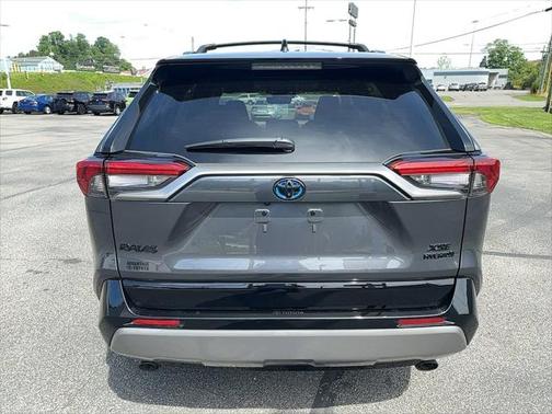 Magnetic Gray Metallic/Midnight Black Metallic 2024 Toyota RAV4 Hybrid SE