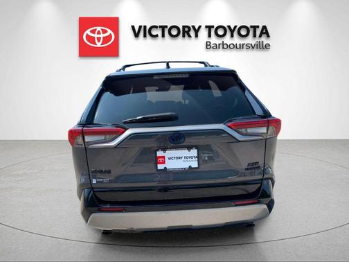 Magnetic Gray Metallic/Midnight Black Metallic 2024 Toyota RAV4 Hybrid SE