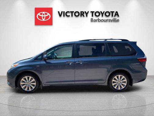 Blue 2017 Toyota Sienna XLE Premium