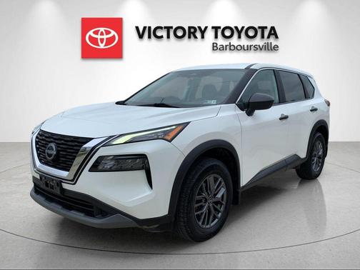 Glacier White 2023 Nissan Rogue S