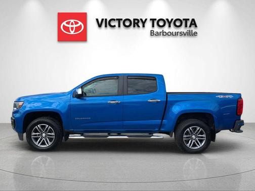 Bright Blue Metallic 2021 Chevrolet Colorado WT