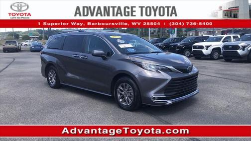 Predawn Gray Mica 2023 Toyota Sienna XLE