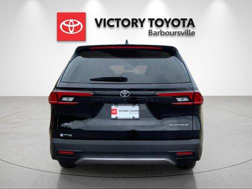 Midnight Black Metallic 2026 Toyota Grand Highlander Platinum