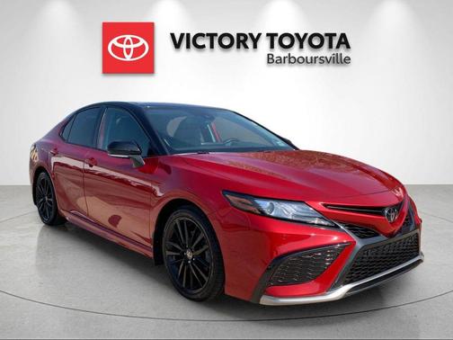 Red 2023 Toyota Camry XSE
