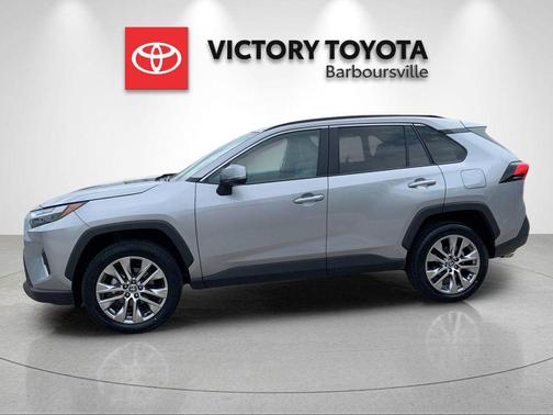 Silver Sky Metallic 2025 Toyota RAV4 XLE Premium