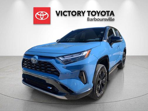 Midnight Black Metallic 2023 Toyota RAV4 Hybrid SE