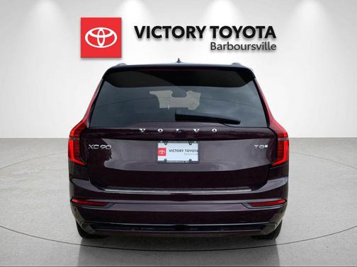 Red Metallic 2026 Volvo XC90 Plug-In Hybrid Ultra Dark Theme, T8 AWD, Electric/Gasoline, 7 Seats