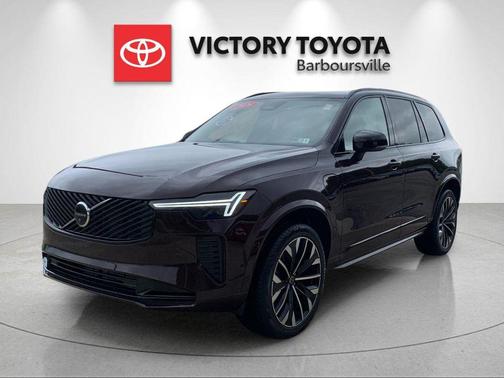 Red Metallic 2026 Volvo XC90 Plug-In Hybrid Ultra Dark Theme, T8 AWD, Electric/Gasoline, 7 Seats