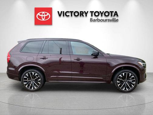 Red Metallic 2026 Volvo XC90 Plug-In Hybrid Ultra Dark Theme, T8 AWD, Electric/Gasoline, 7 Seats
