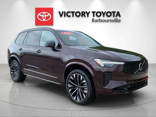 Red Metallic 2026 Volvo XC90 Plug-In Hybrid Ultra Dark Theme, T8 AWD, Electric/Gasoline, 7 Seats
