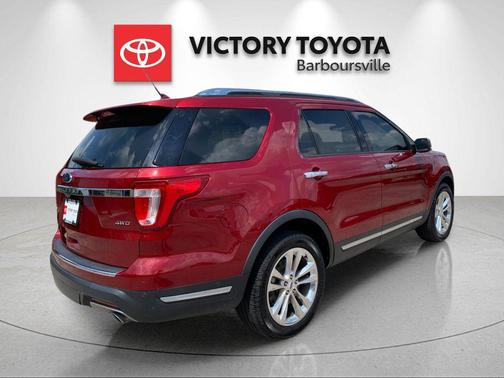 Ruby Red Metallic 2018 Ford Explorer Limited
