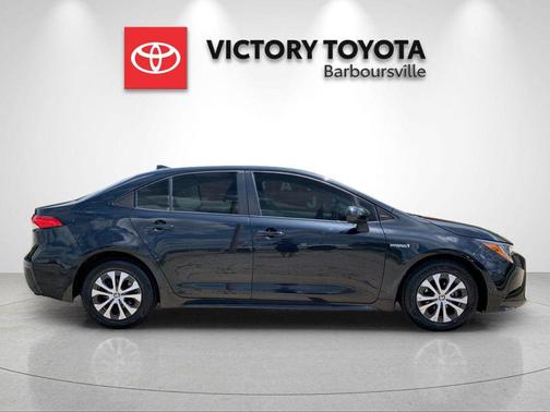 Black Sand Pearl 2021 Toyota Corolla Hybrid LE