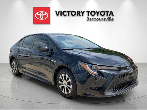 Black Sand Pearl 2021 Toyota Corolla Hybrid LE