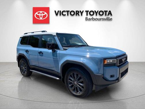 Blue / Gray 2024 Toyota Land Cruiser Base