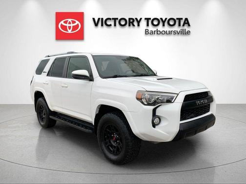 Super White 2016 Toyota 4Runner TRD Pro