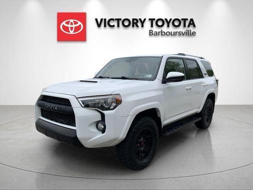 Super White 2016 Toyota 4Runner TRD Pro