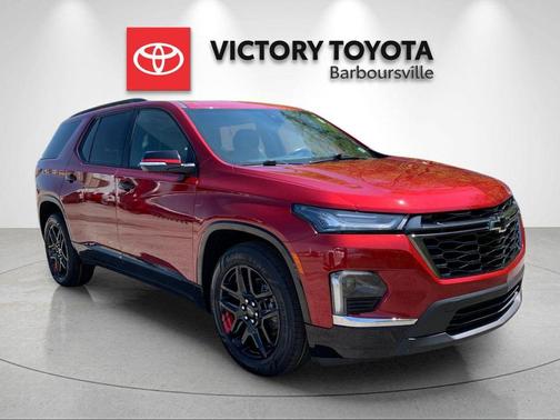 Black Cherry Metallic 2022 Chevrolet Traverse Premier