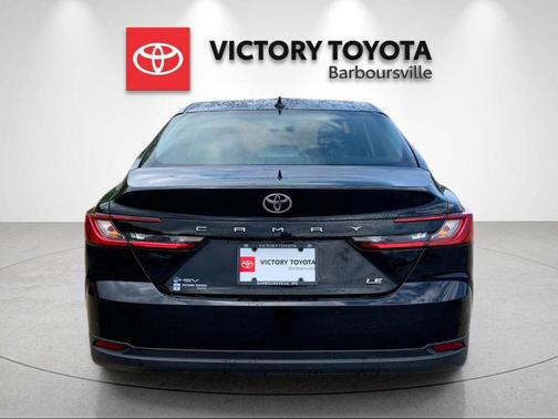 Midnight Black 2026 Toyota Camry LE