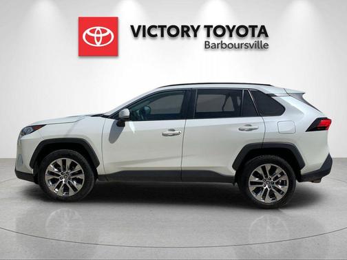 Blizzard Pearl 2021 Toyota RAV4 XLE Premium