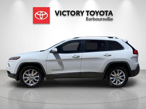 Bright White Clearcoat 2016 Jeep Cherokee Limited