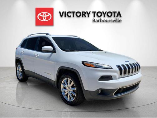 Bright White Clearcoat 2016 Jeep Cherokee Limited