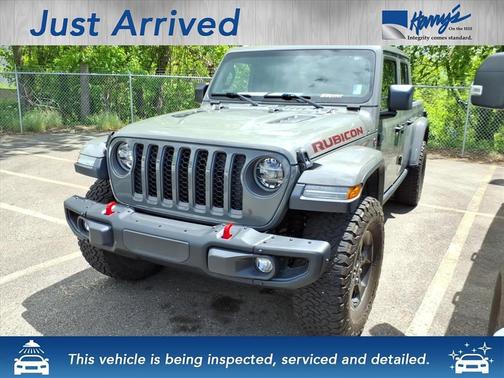 Sting-Gray Clearcoat 2020 Jeep Gladiator Rubicon