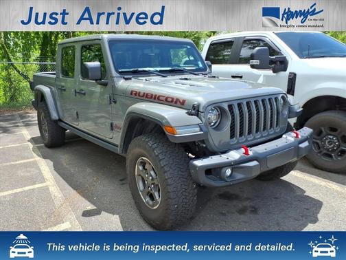 Sting-Gray Clearcoat 2020 Jeep Gladiator Rubicon