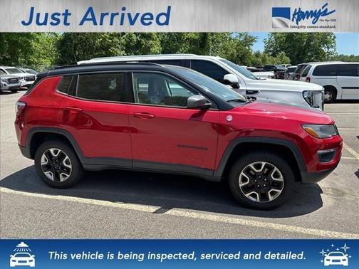 Redline Pearlcoat 2018 Jeep Compass Trailhawk