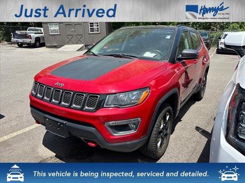 Redline Pearlcoat 2018 Jeep Compass Trailhawk