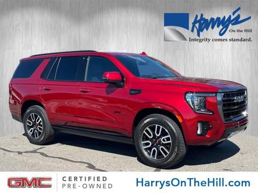 Volcanic Red Tintcoat 2023 GMC Yukon AT4