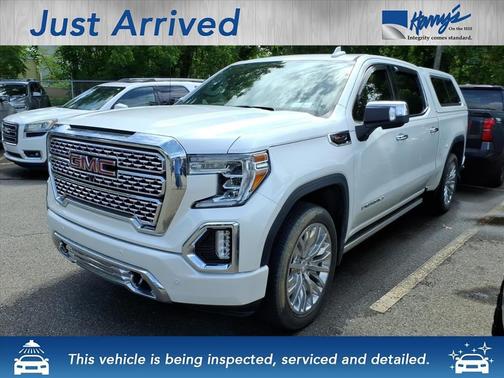 White Frost Tricoat 2019 GMC Sierra 1500 Denali