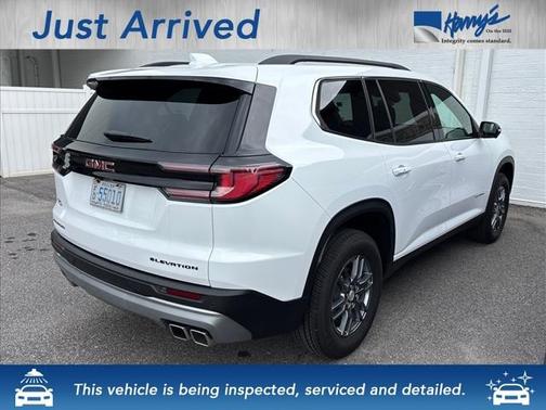 Summit White 2025 GMC Acadia Elevation