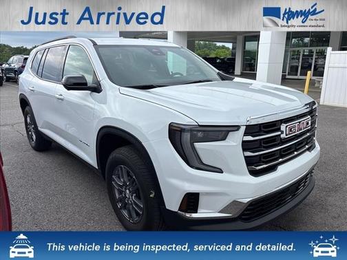 Summit White 2025 GMC Acadia Elevation