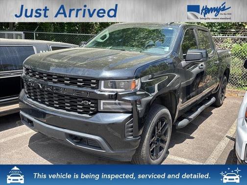 Black 2021 Chevrolet Silverado 1500 Custom