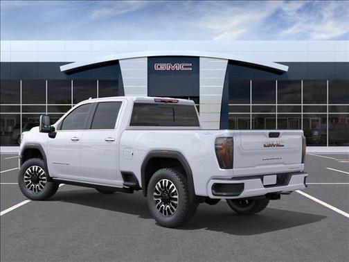 Glacier White Tricoat 2026 GMC Sierra 3500 Denali