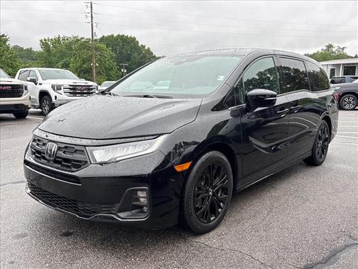 Crystal Black Pearl 2025 Honda Odyssey Sport-L