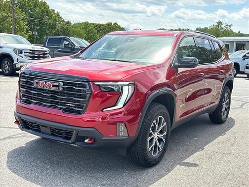 Volcanic Red Tintcoat 2024 GMC Acadia AT4
