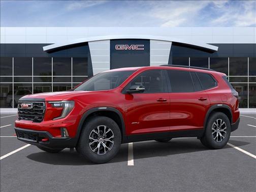 Volcanic Red Tintcoat 2026 GMC Acadia AT4