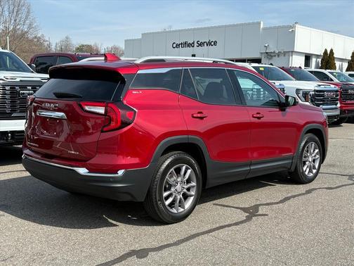 Volcanic Red Tintcoat 2023 GMC Terrain SLT