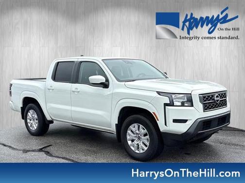 Glacier White 2022 Nissan Frontier SV