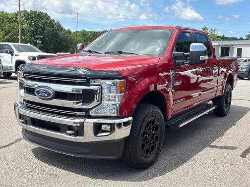 Rapid Red Metallic Tinted Clearcoat 2021 Ford F-250 XLT