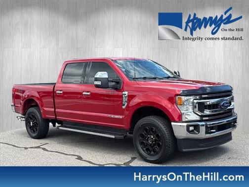 Rapid Red Metallic Tinted Clearcoat 2021 Ford F-250 XLT