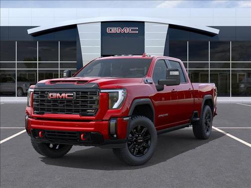 Volcanic Red Tintcoat 2026 GMC Sierra 2500 AT4