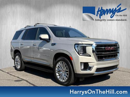 Pearl Beige Metallic 2023 GMC Yukon SLT