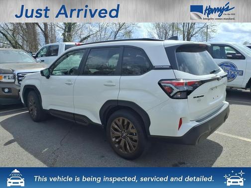 Crystal White Pearl 2025 Subaru Forester Sport