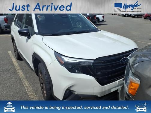 Crystal White Pearl 2025 Subaru Forester Sport